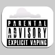 Explicit Vaping Mouse Pad
